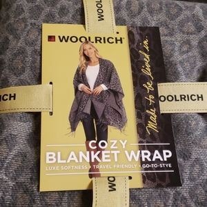Cozy blanket wrap